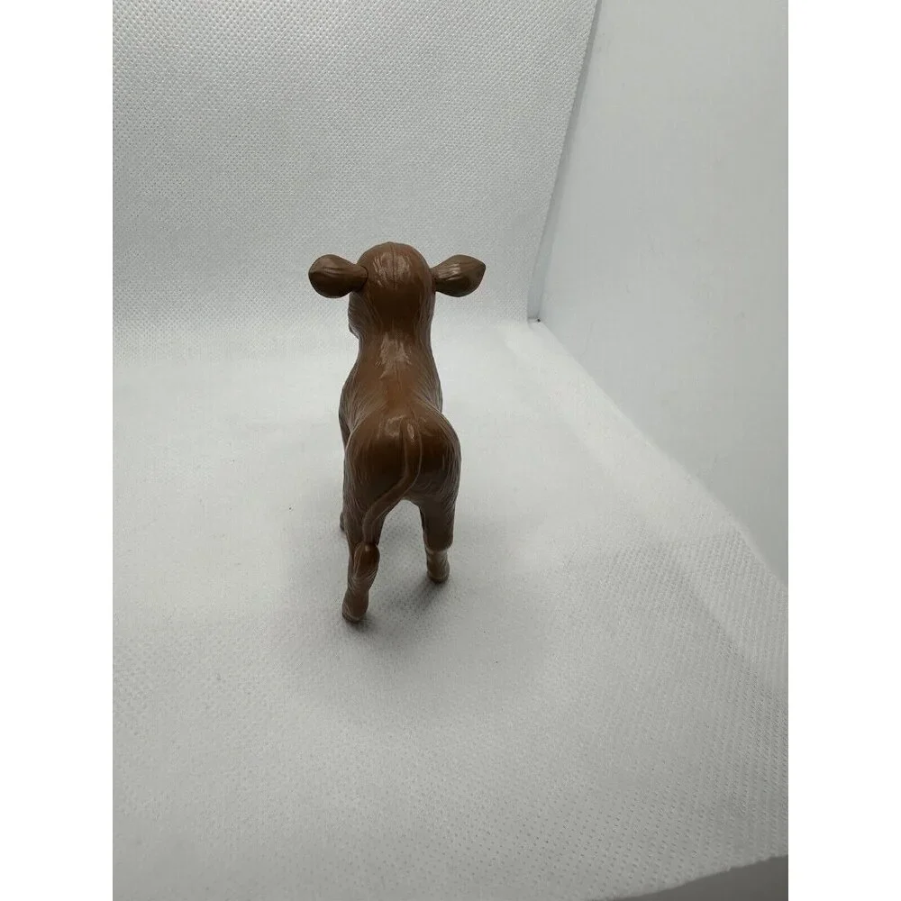 Barbie Sweet Orchard Farm Baby Cow Calf Brown White Replacement 2019‎ Mattel